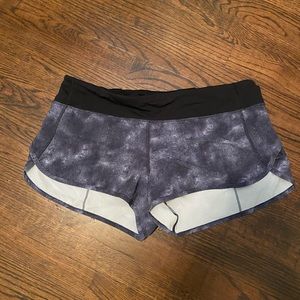 NWOT Lululemon speed shorts